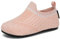 SAGUARO Kinder Hausschuhe Mädchen Jungen Pantoffeln Leicht Rutschfest Hüttenschuhe Weich Flexibel Slippers für Frühling Sommer, Rosa 24/25 EU