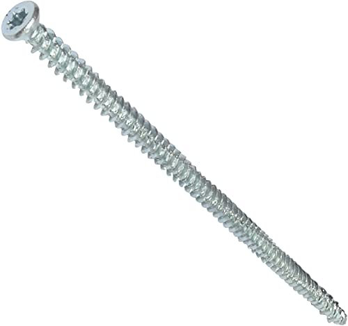 AERZETIX - C48389 - Satz von 20 Schraubanker betonschrauben ankerschrauben direkt für beton Ø7.5x182mm senkkopf konisch - mit abdruck stern T30 - direkte befestigung ohne dübel