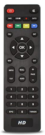 Ersatz Fernbedienung für Opticum AX SBOX + SBOX Plus HDTV HD Digital Sat Satelliten Receiver