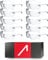 ACE FL-15G Occhiali di sicurezza da lavoro - EN 166 e protezione UV - Occhiali per il lavoro - colorati - Confezione da 10