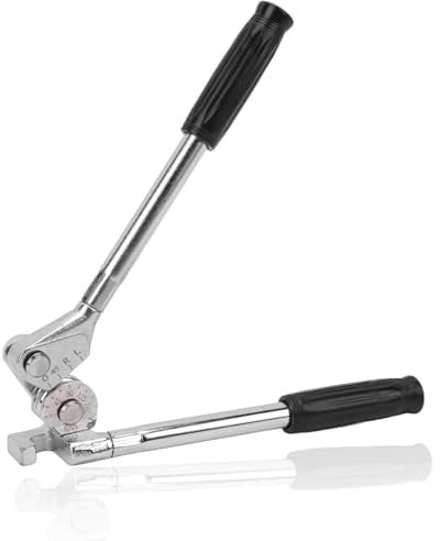 6mm Piegatubi Manuale, 1/4'' Curvatubi Manuale Pinza Piegatrice per Tubo,180° Piega Tubi Manuale Piegatubi Rame Piegatubi per Tubi in Rame, Alluminio, Riparazione Di Tubazioni Di Condizionatore D'aria