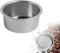 Cestino Filtro Caffè Inossidabile, Cestino Filtro Espresso, Cestino Filtro Poroso a Pressione, Accessori Macchina 51 mm per la Casa, Negozio di Tè al Latte, Bar, Caffetteria (Doppia Tazza)