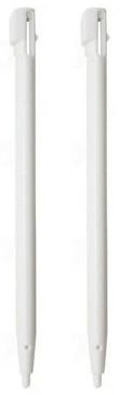 2 x Stylet Ecran Tactile Blanc Remplacement Compatible avec DSi (NDSi)
