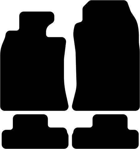 Kovvar Duogrip Gummimatten passend für Mini Cabrio R52 2004-2009 Passend zur Ausführung: Cabrio