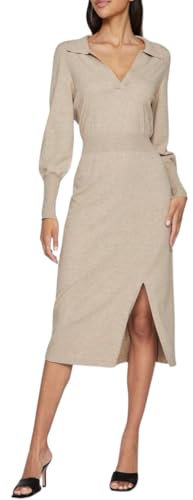 Vila VICOMFY L/S Collar Rib Knit Dress - NOOS