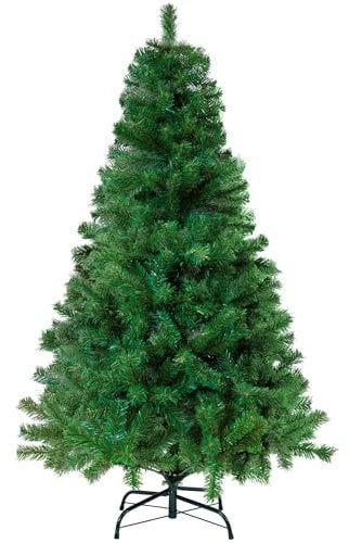 Pelle & Sol 5ft Realistic Artificial Christmas Tree with 450 Tips, Stunning Xmas Tree for Indoor & Outdoor Christmas Decorations –Outdoor Christmas Trees, and Artificial Christmas Trees