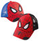OIUTSNH 2 Stück Basecap Kinder Rot,Jungen Cap Kinder,UV Schutz Spidery Kappe Kinder Sport,Größe verstellbares Schnallendesign,Hiphop Kinder caps Jungen mädchen,Alter 2-8 Jahre