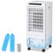 eklipt Portable Air Conditioner Cooler with Remote Control, 7L Evaporative Air Cooler Fan with 3 Speeds, Humidifier, 2 Ice Packs, 60°/120°Oscillation 7H Timer Swivel for Bedroom,Home,Office