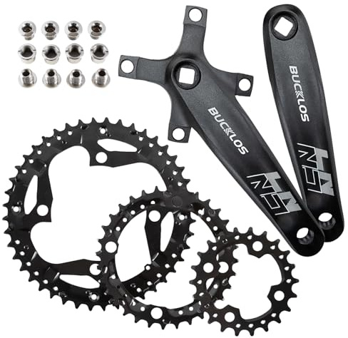 AEYINO 64/104 BCD Triple MTB Crankset - 170mm Square Taper