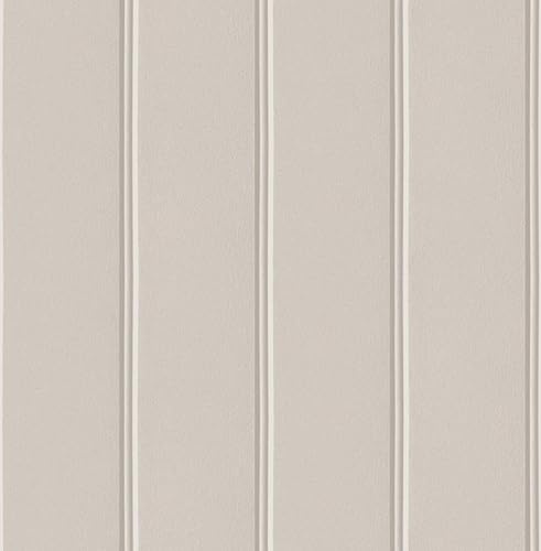 Fine Decor FD43982 Painted Wood Panel Wallpaper, Stone