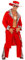 W WIDMANN MILANO Party Fashion - Kostüm König der Zuhälter, aus Samt, Jacke, Hose, Gürtel und Hut, auffälliger Anzug