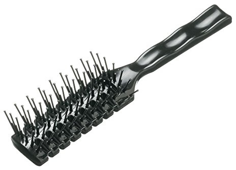 Comair 3020661 Ventbürste mit Noppen, schwarz
