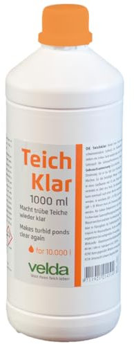 Velda VT acqua di stagno trasparente chiarificatore stagno 1000 ML/10000 L