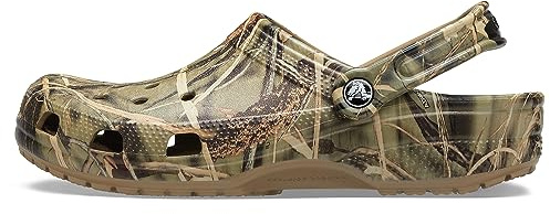 Crocs Unisex Klassisk Fødevaregodkendt Classic Realtree Clogs V2, Khaki, 49/50 EU