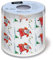 Toilettenpapier Rolle bedruckt Smile - Santa mit Weihnachtsduft