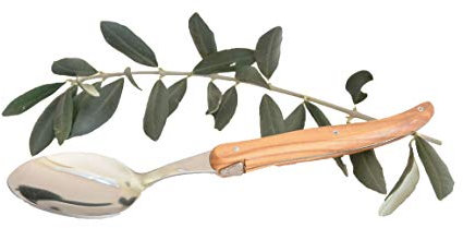 Cuillère de table en bois d'olivier