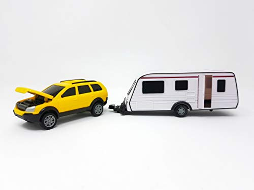 PLAYJOCS GT-4965 Voiture avec Caravane