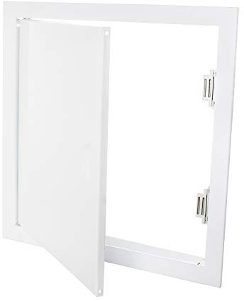 Revisionstür/Revisionsklappe Dalap RVMR 500x600 | weiß | Stahl mit Polymerbeschichtung | Magnet-Verschluss