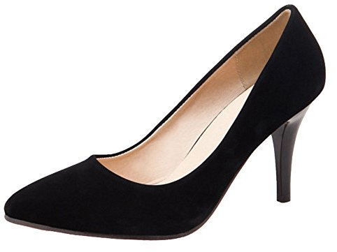 Onewus , Bout pointu femme - Noir - Fushia, 31 EU