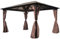 vidaXL Garten Pavillon Pavilion Himmel Festzelt Party Empfang Zelt Braun 10 'x10'/10 'x13' 13'x10'