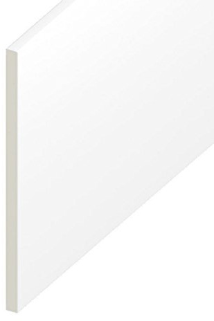 Upvc Flat Plastic Board White Gloss - 175mm Wide x 1 Metre Long