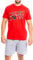 Disney Mens Mickey Mouse Pyjamas Red Size X-Large