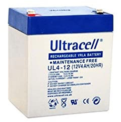 Ultracell VRLA/Batterie au Plomb 4000mah (UL4-12)