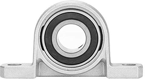 Gehäuselager, Stehlager 20mm Lagerbock, Flanschlager, 2 Loch Wellendurchmesser Maschine Gelenklag Stehlagereinheit Kugellager Lagerbock