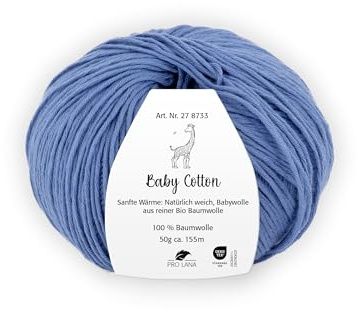 Pro Lana Baby Cotton 55 - jeans