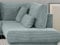 Möbel für Dich Cord Ecksofa Modest mit Bettfunktion und Bettkasten. Mit Farbauswahl (Ottomane Links (davorstehend), Lincoln 83)