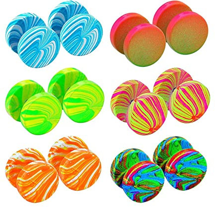 JewelryWe Schmuck 6 Paar Ohrstecker Set Damen Herren Edelstahl Double Flared Fake Plug Ohrpiercing Cheater Illusion Tunnel Barbell Stud Ohrringe Bunt Bonbonfarben Unisex
