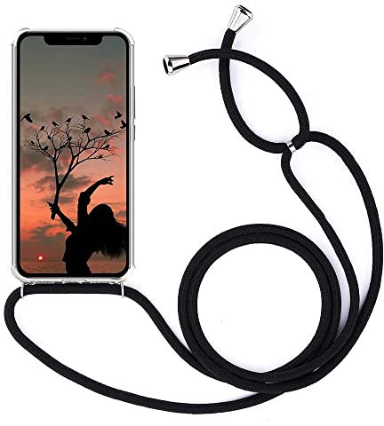 YuhooTech Handykette Hülle Kompatibel mit Google Pixel 6a Handyhülle, Smartphone Necklace Hülle mit Band - Handyhülle mit Kordel Umhängenband - Schnur mit Case zum umhängen