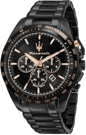 Maserati Traguardo Herrenuhr, Chronograph, analog 45 mm