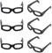 TOYANDONA 60stücke Mini Puppenbrillen Teilig Modische Accessoires Für Puppen Bastelbedarf Für Rollenspiele Und Fotorequisiten Für Kindergeburtstage Und Feiertage