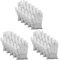 Baluue 15 Paires Antistatiques De Protection des Mains De Nettoyage Réutilisables Lingettes en Microfibre Électronique Lingettes Humides Fibre De Carbone Travail