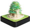 Sakura Baum Schreibtischkalender, 2024 3D Kalender 3D Memo Pad Papier Kreative Schreibtisch Kalender Post Notizen Notizblock Papier Kunst Tempel 3D Kunst Kalender Papier Schnitzen Geschenk (Grün)