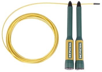 PICSIL Sphinx Speed Rope, Speed Rope mit 360-Grad-Drehung, Doppellager-System, Home Workout, Boxen, Fitness & Kondition, Geeignet für Männer, Frauen und Kinder (dunkelgrün)