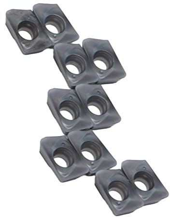 Wendeschneidplatten-Fräser, 10-teiliges Wendeschneidplatten-Schneidwerkzeug, Dreheinsatz, Hartmetall-Drehmaschinenfräser, Fräsen, CNC-Werkzeugsatz, Kit JDMT070208R, für,