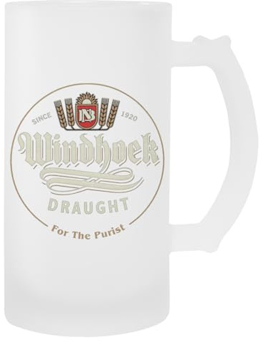 Windhoek Draught For The Purist Glas-Bierbecher Mit Henkel