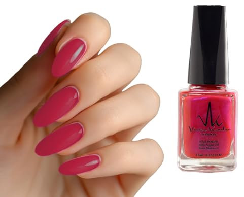 Vivien Kondor Nail Polish Vegan Friendly Nail Polish with Argan Oil from Morocco (Crimson)