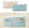 Yeomju 2 Stück Babybett Organizer Hängend,Babybett Aufbewahrungstasche mit 2 Taschen,Verstellbarer Organizer,Kinderzimmer Bett Organizer Aufhängen Windeln Kleidung Spielzeug