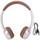 MENDUNER Über Ohr Wireless Kopfhörer, Retro Bluetooth Retro Bluetooth 5,4 Kopfhörer, Verlustfreier Geräusch, Leichtes Gewicht für Reisen nach Hause (Brown)