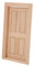 1:12 Scale Miniature Wooden Door Model for Dollhouse - Beige Toy Door for Creative Interior Decor