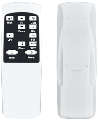 GOUYESHO Universal Mobile Klimaanlage Ersatz Fernbedienung, passend für Monzana MZKA2600 MZKA2000 MZKA1000 MZKA780, für EUHOMY 9000 BTU 7000 BTU Klimaanlage Mobil 4-in-1, für Echos 112 Klimaanlage