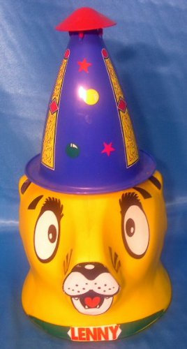 Lenny Shower Splash - Kid's Yellow Garden Sprinkler - Water Fun - Plugs into Hose