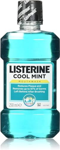 Listerine Antibacterial Mouthwash Coolmint 250ml - Pack of 6