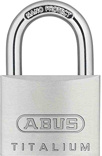 ABUS Titalium - Vorhängeschloss 64TI/20, 569470 - Silber