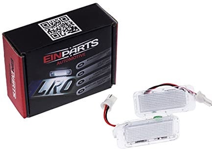 EinParts Kennzeichenbeleuchtung EP30 Canbus 6000K für C-Max II 2009-2014 Fiesta MK7 2008-Heute Focus MK2 MK3 Galaxy MK2 FL Kuga 2008-2012 Mondeo MK4 MK5 Transit Connect II 2 Stücke