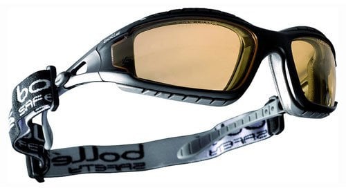 Advanced Bolle Tracker TRACPSJ Polycarbonate Yellow Safety Glasses [Pack of 1] --
