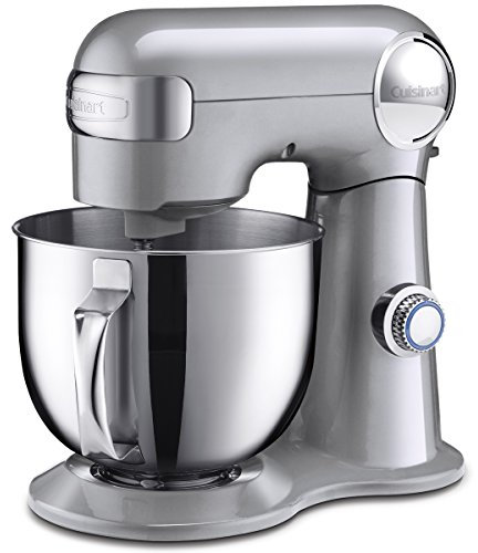 CUISINART SM-50BCC Precision Master 5.5 Qt (5.2L) Stand Mixer, Silver
